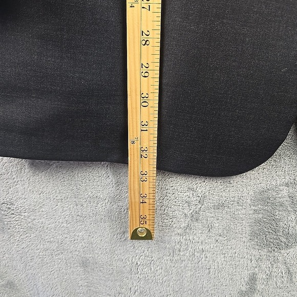 Loro Piana Sport Coat Jacket Men 48 R Gray Super 160's Wool Black Gold‎ Buttons - Picture 9 of 12